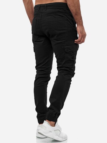 Tazzio Regular Cargo Pants '18525' in Black