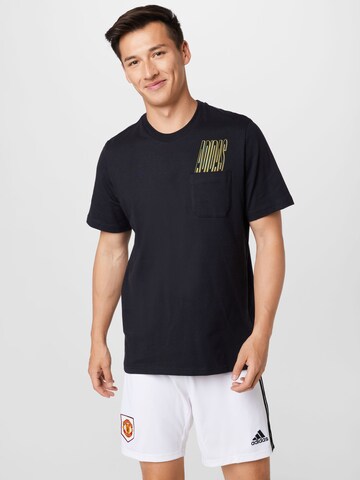 ADIDAS SPORTSWEAR - Camisa funcionais 'Dynamic Graphic ' em preto: frente