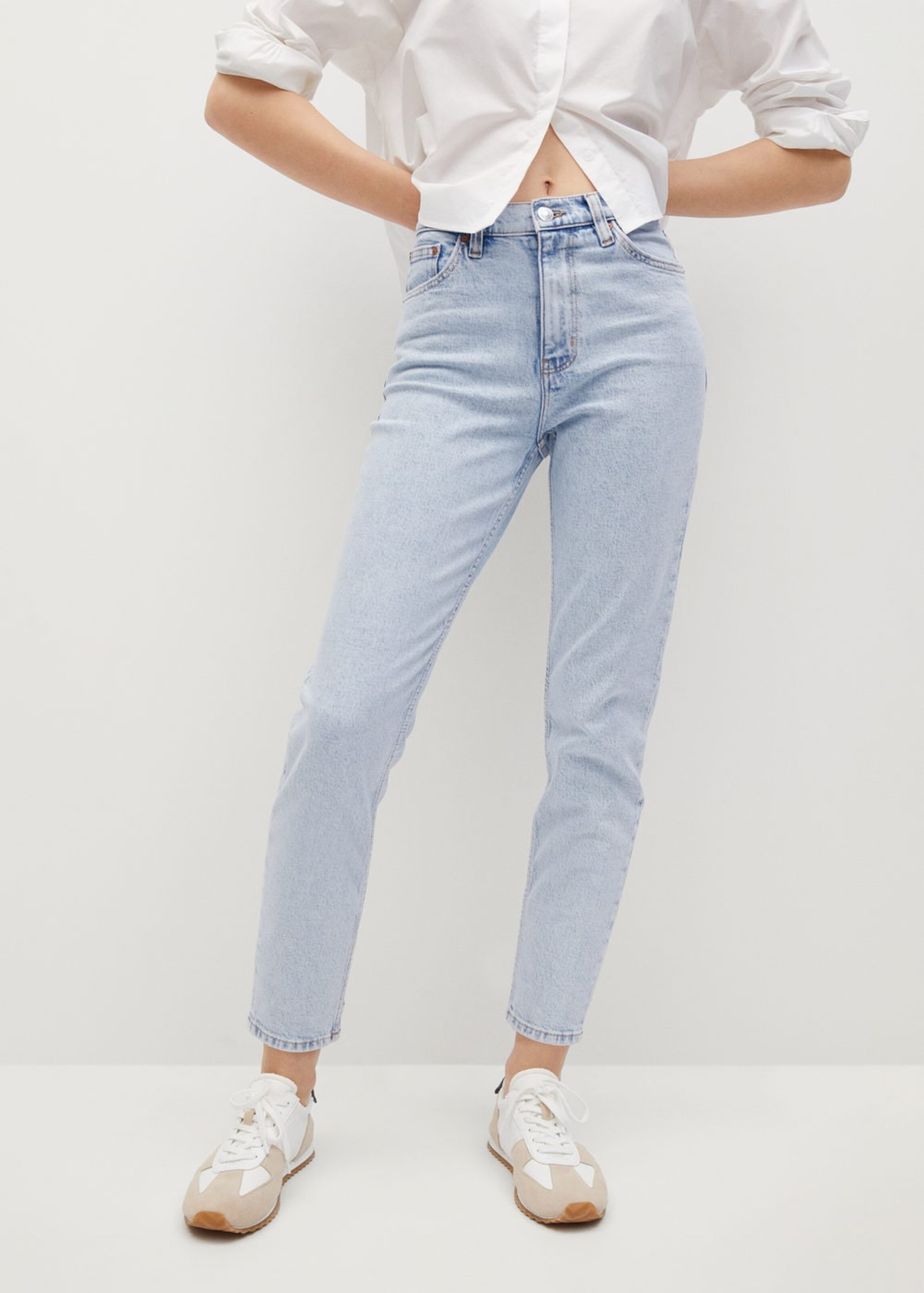 MANGO Jeans in Hellblau | ABOUT YOU