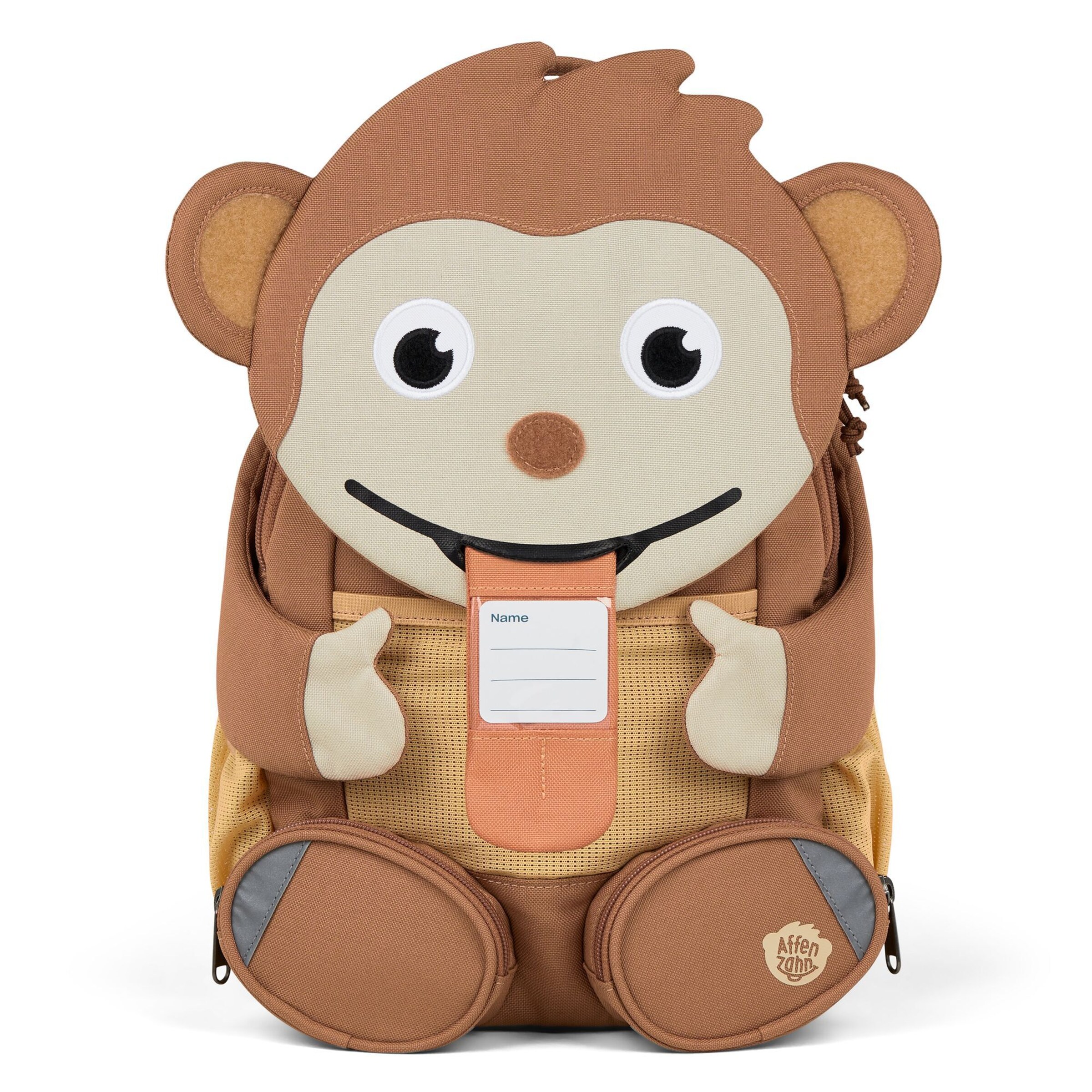 Affenzahn Backpack 'Großer Freund' in Brown