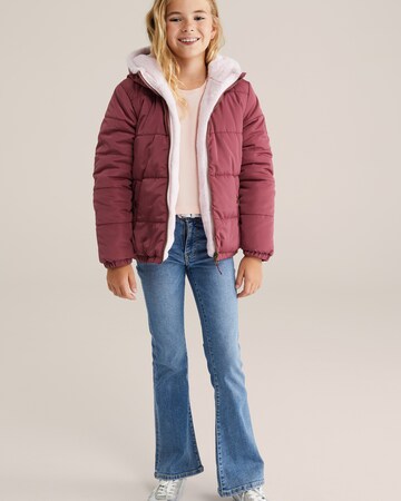 WE Fashion Overgangsjakke i pink