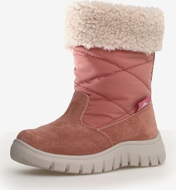 NATURINO Snowboots in Pink: Vorderseite