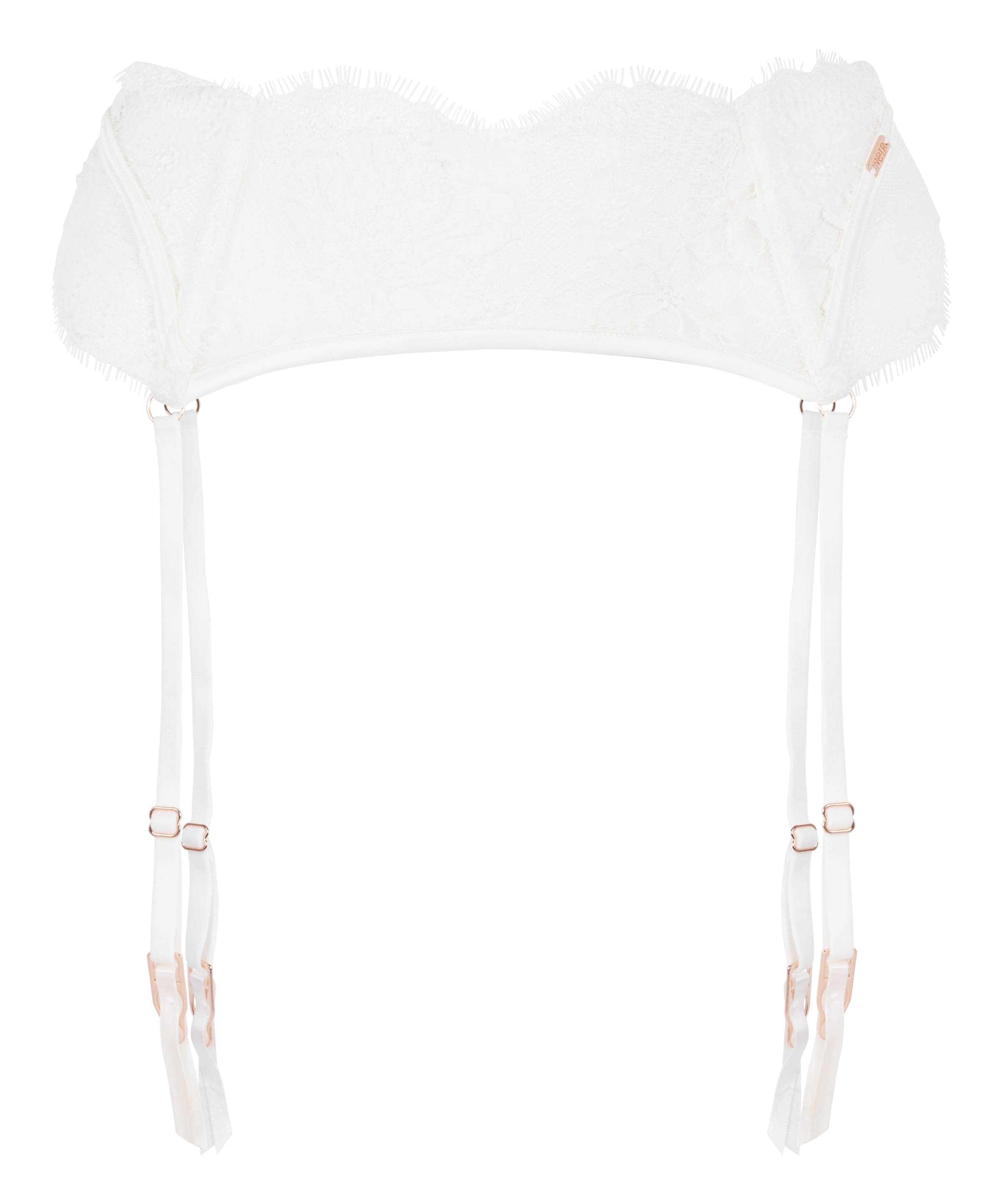 Hunkemöller Strumpfhalter 'Tiah' in weiß, Produktansicht