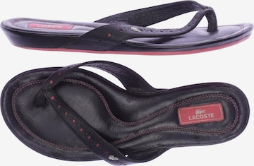 LACOSTE Sandalen 35 in Schwarz: Vorderseite
