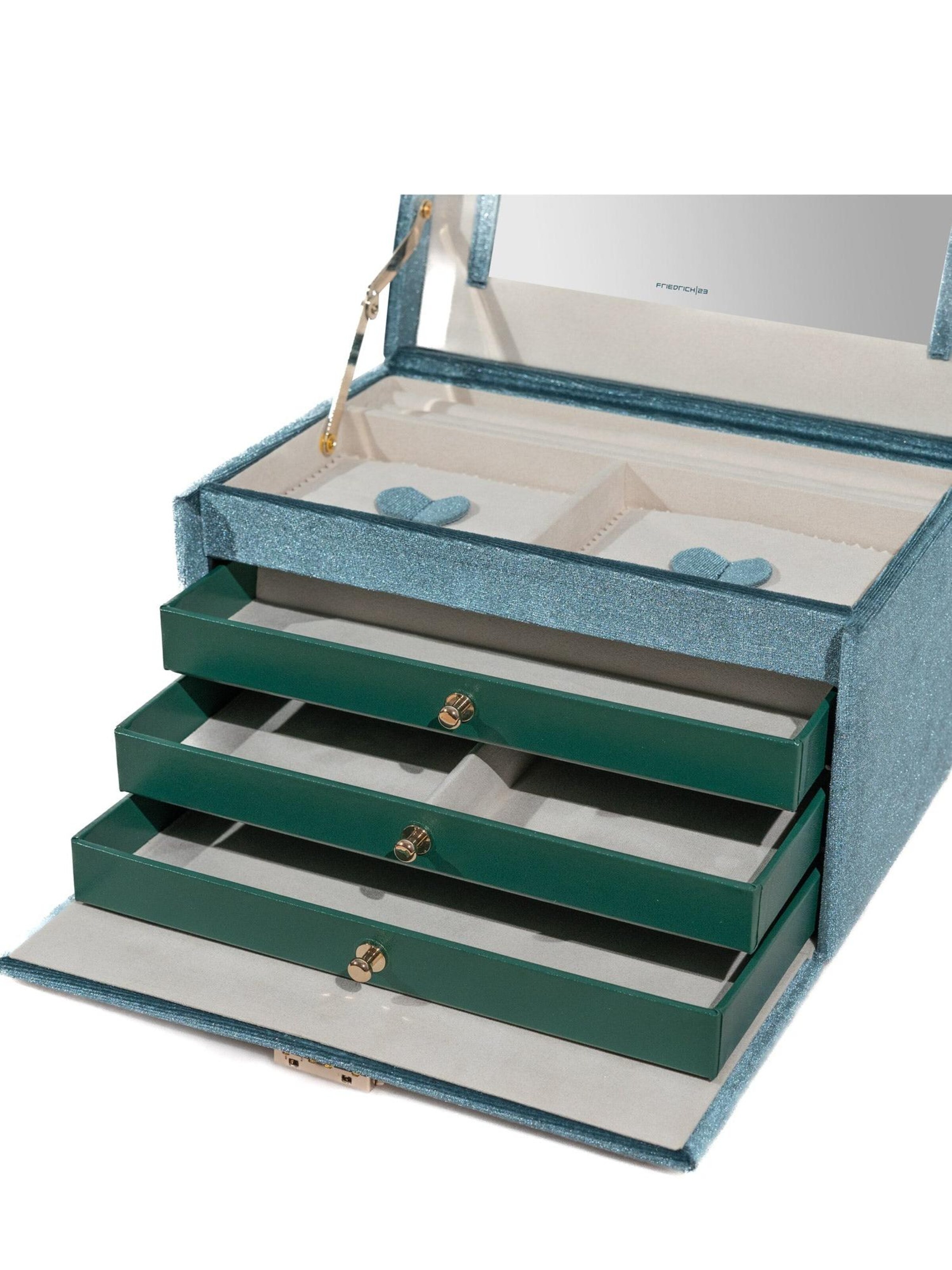 Friedrich23 Sieraden-bewaring 'CHENILLE' in Blauw