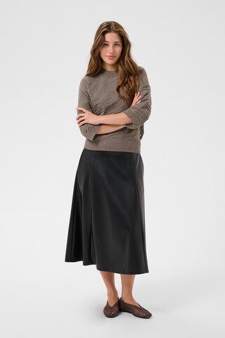 Pull-over 'Dela ' Cream en marron