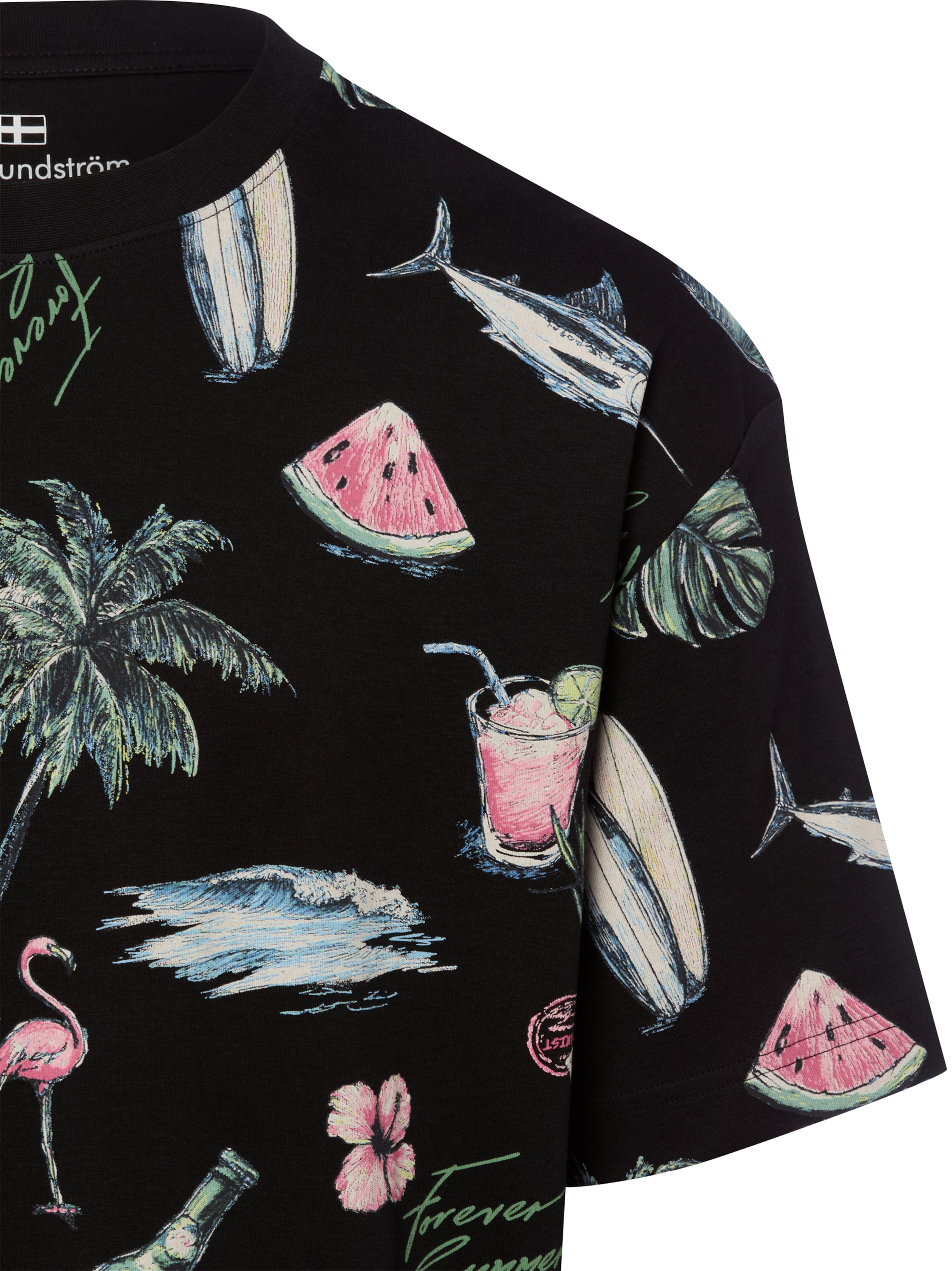 Nils Sundström Shirt in Zwart