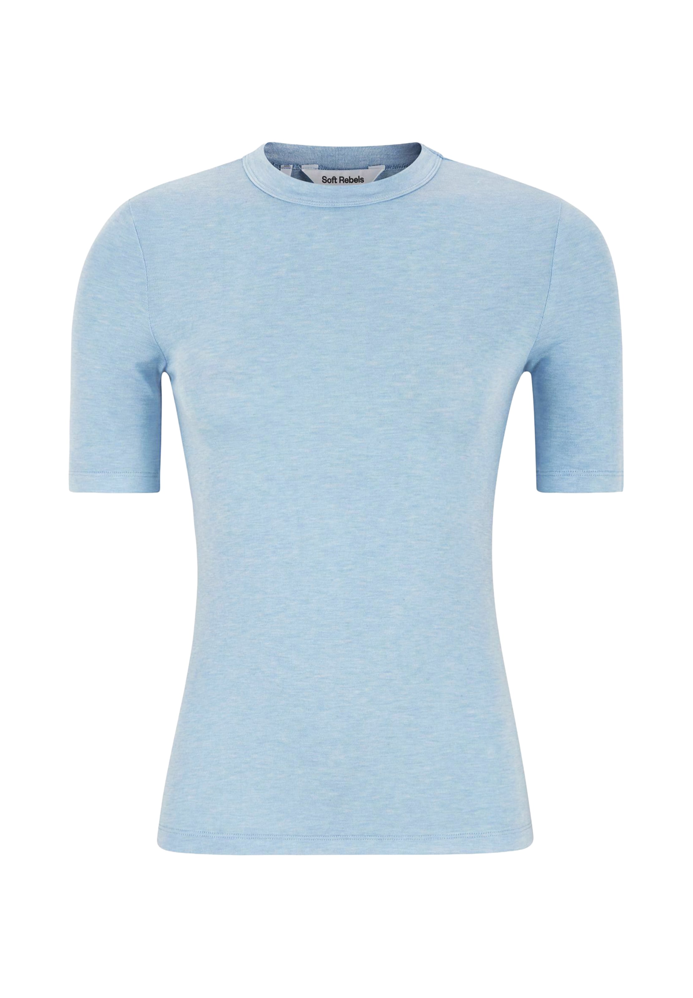 T-shirt 'SRRoman' Soft Rebels en bleu : devant