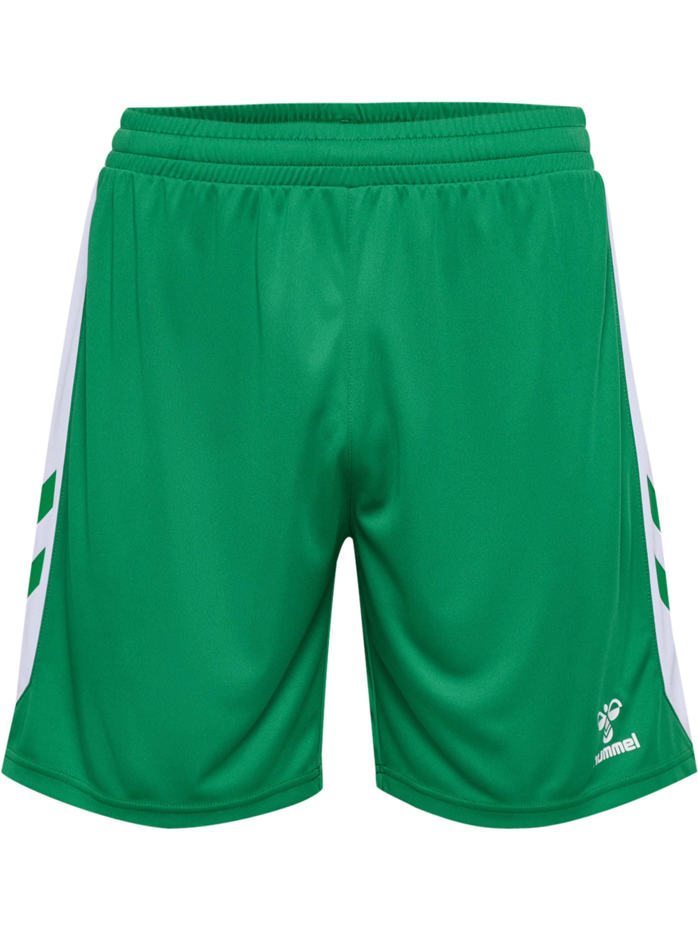 Hummel Loosefit Sportbroek 'Match' in Groen: voorkant