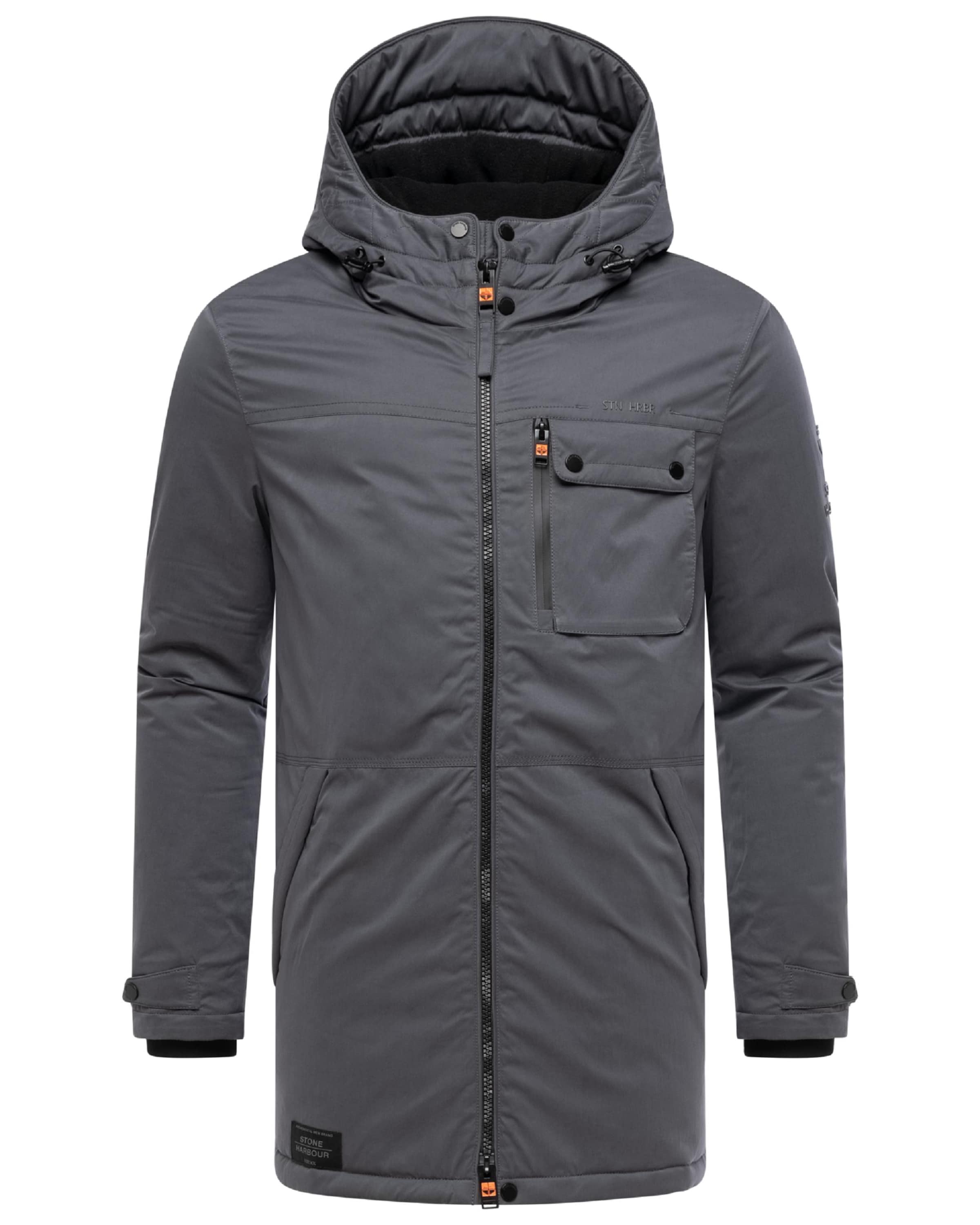 STONE HARBOUR - Abrigo de invierno en gris: frente