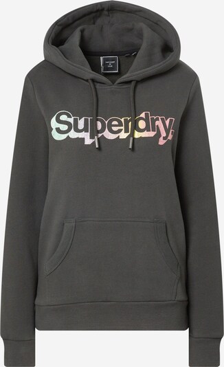 Superdry Sweatshirt i lyseorange / sort, Produktvisning