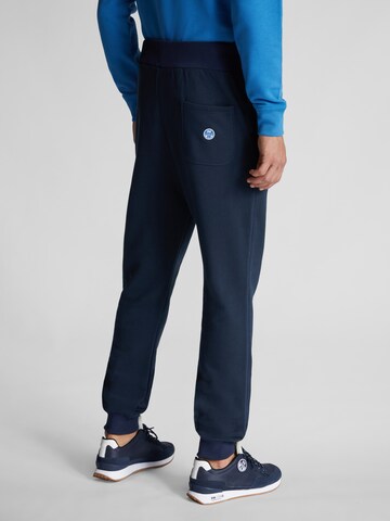 Effilé Pantalon de sport North Sails en bleu