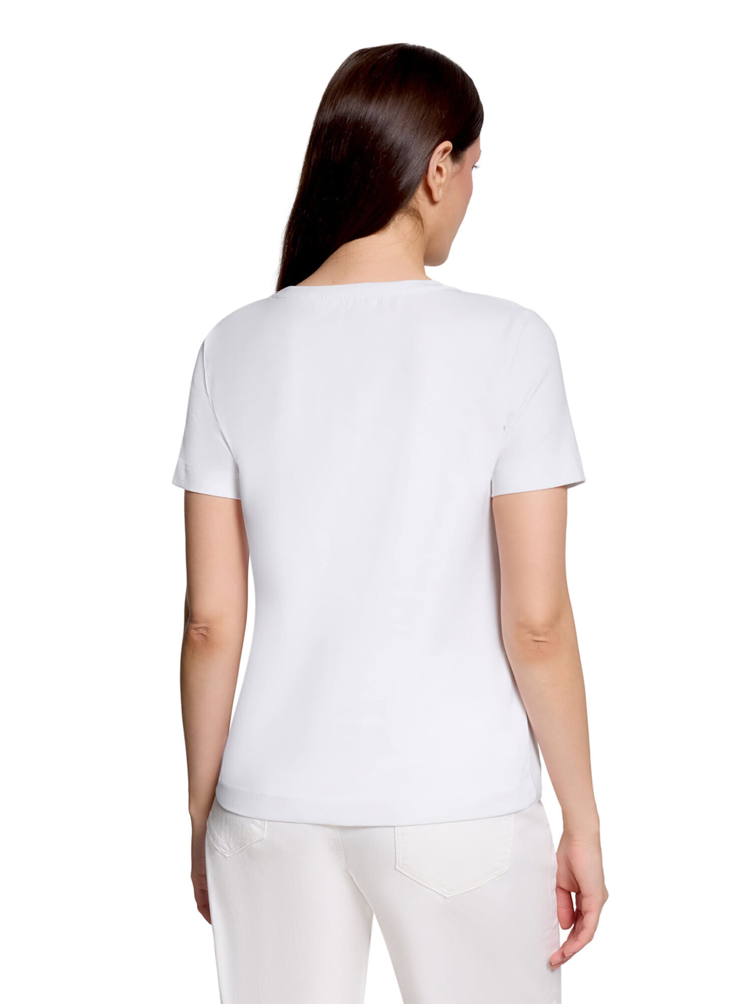T-shirt Betty & Co en blanc