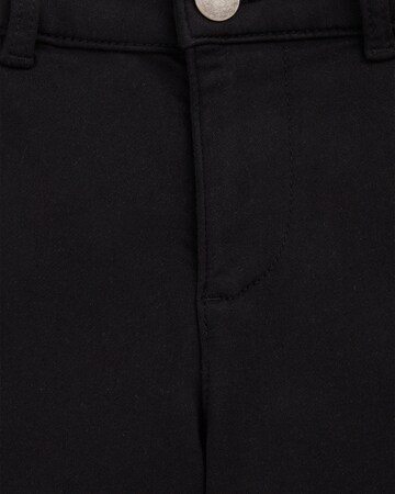 WE Fashion Slimfit Kalhoty – černá