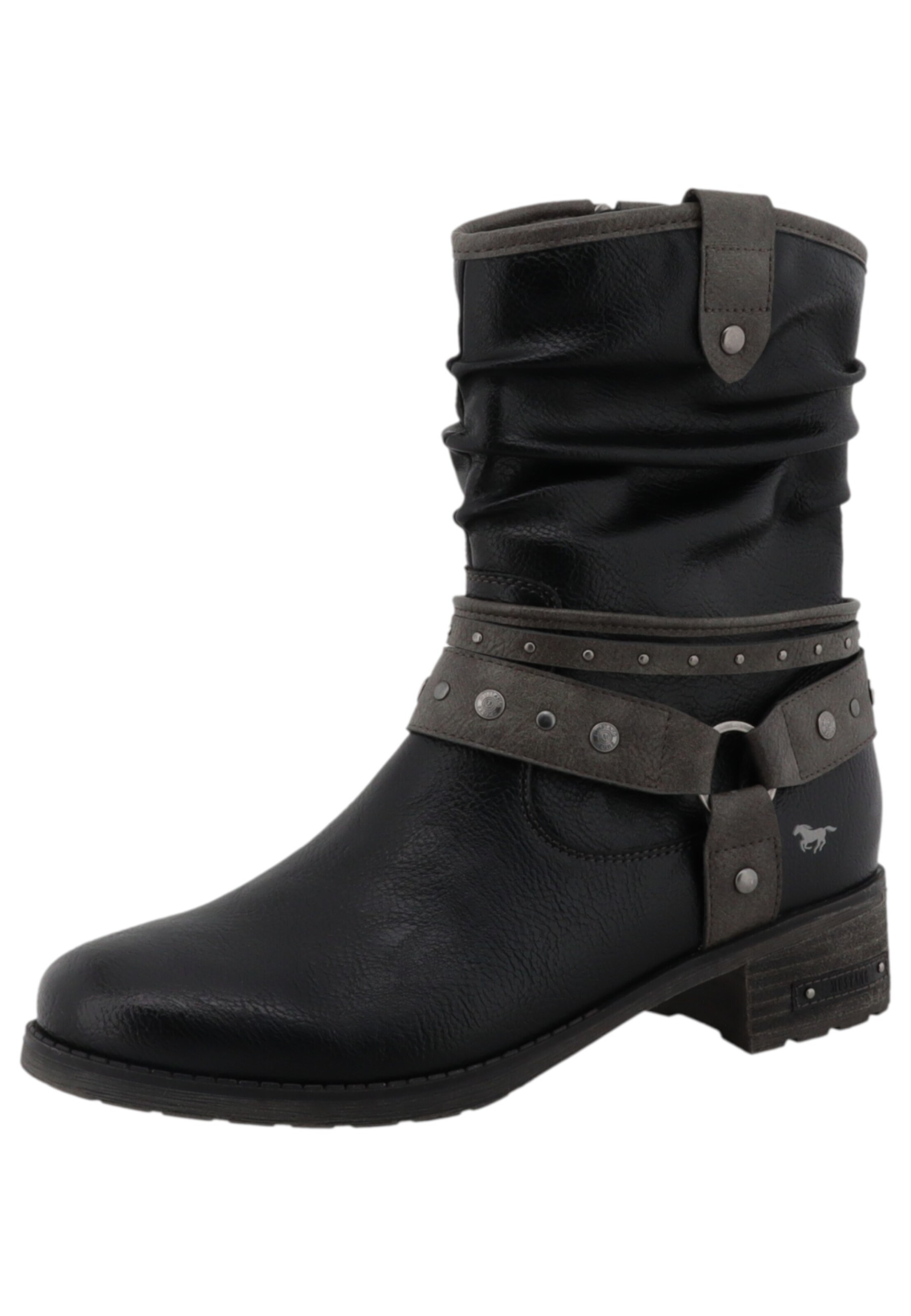 MUSTANG Bootie in Black: front