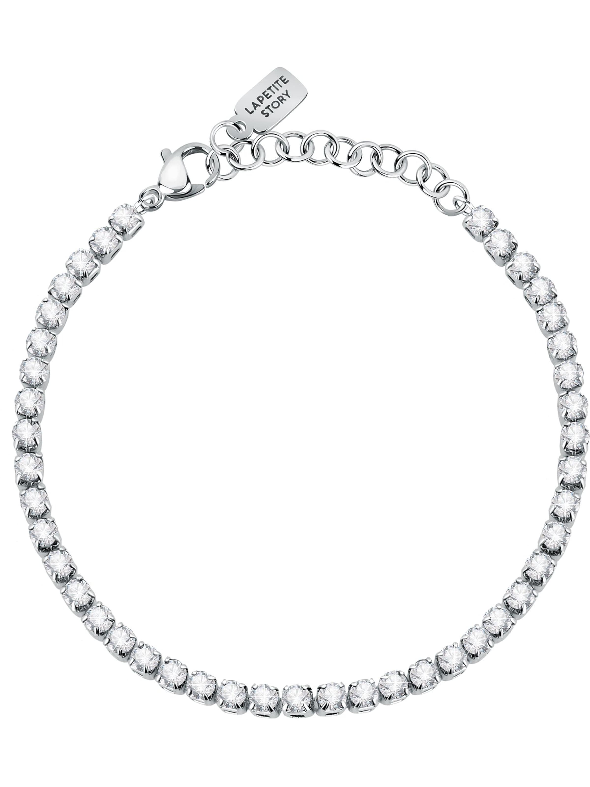 La Petite Story Armband in Silber: Vorderseite