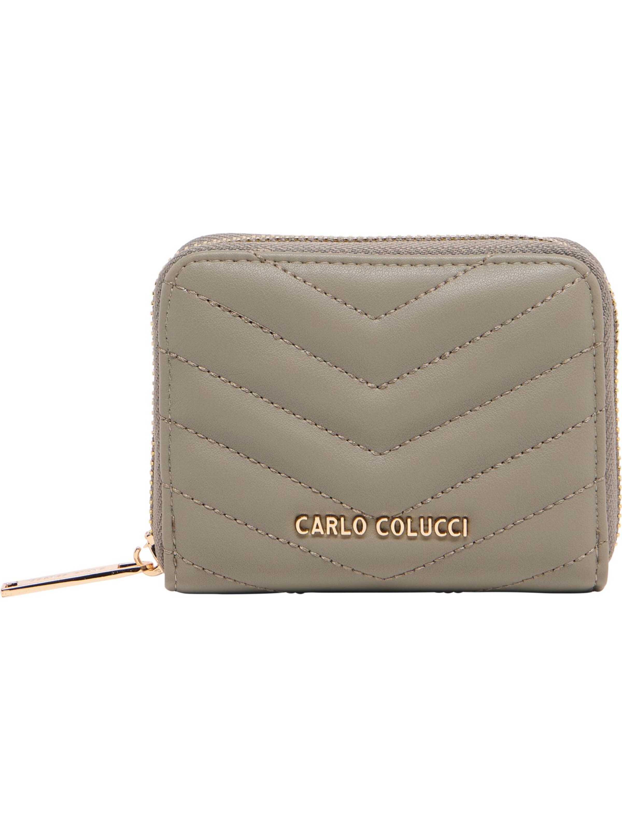 Carlo Colucci Portemonnaie 'Ellecosta' in Grau: Vorderseite