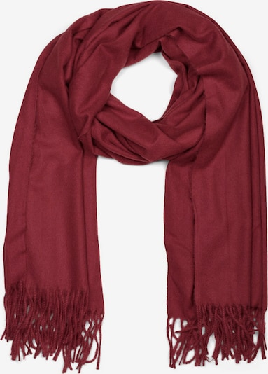 styleBREAKER Schal 'Weicher Schal Uni mit Fransen' in One Size in weinrot, Produktansicht