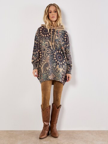 Apricot Sweatshirt 'Mandala ' in Mixed colours