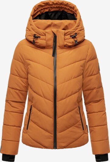 MARIKOO Winterjacke in orange / schwarz, Produktansicht