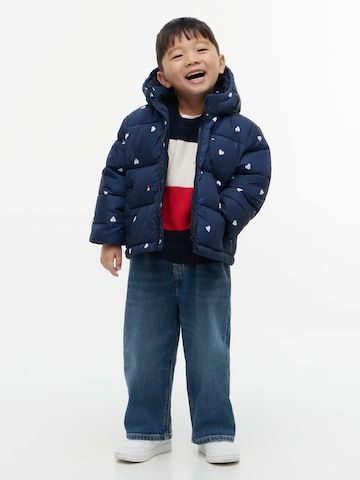 TOMMY HILFIGER Vinterjacka i blå