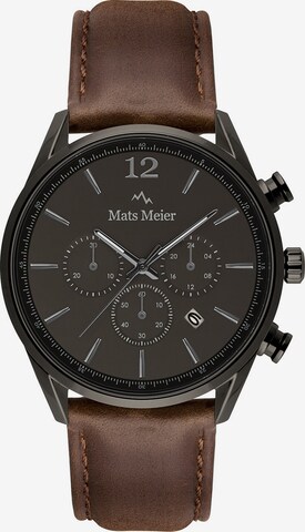 Mats Meier Analog Watch in Brown: front