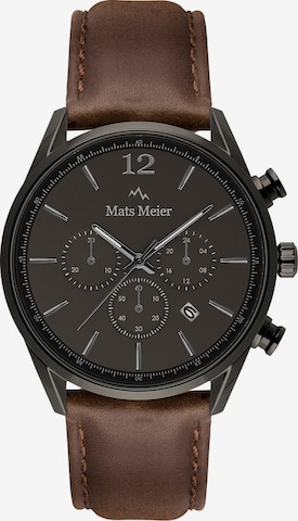 Mats Meier Analog Watch in Brown: front