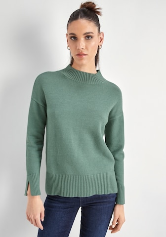 HECHTER PARIS Sweater in Green: front