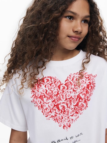 Maglietta 'Minime' di Desigual in bianco