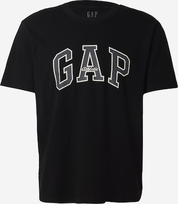 Maglietta di GAP in nero: frontale