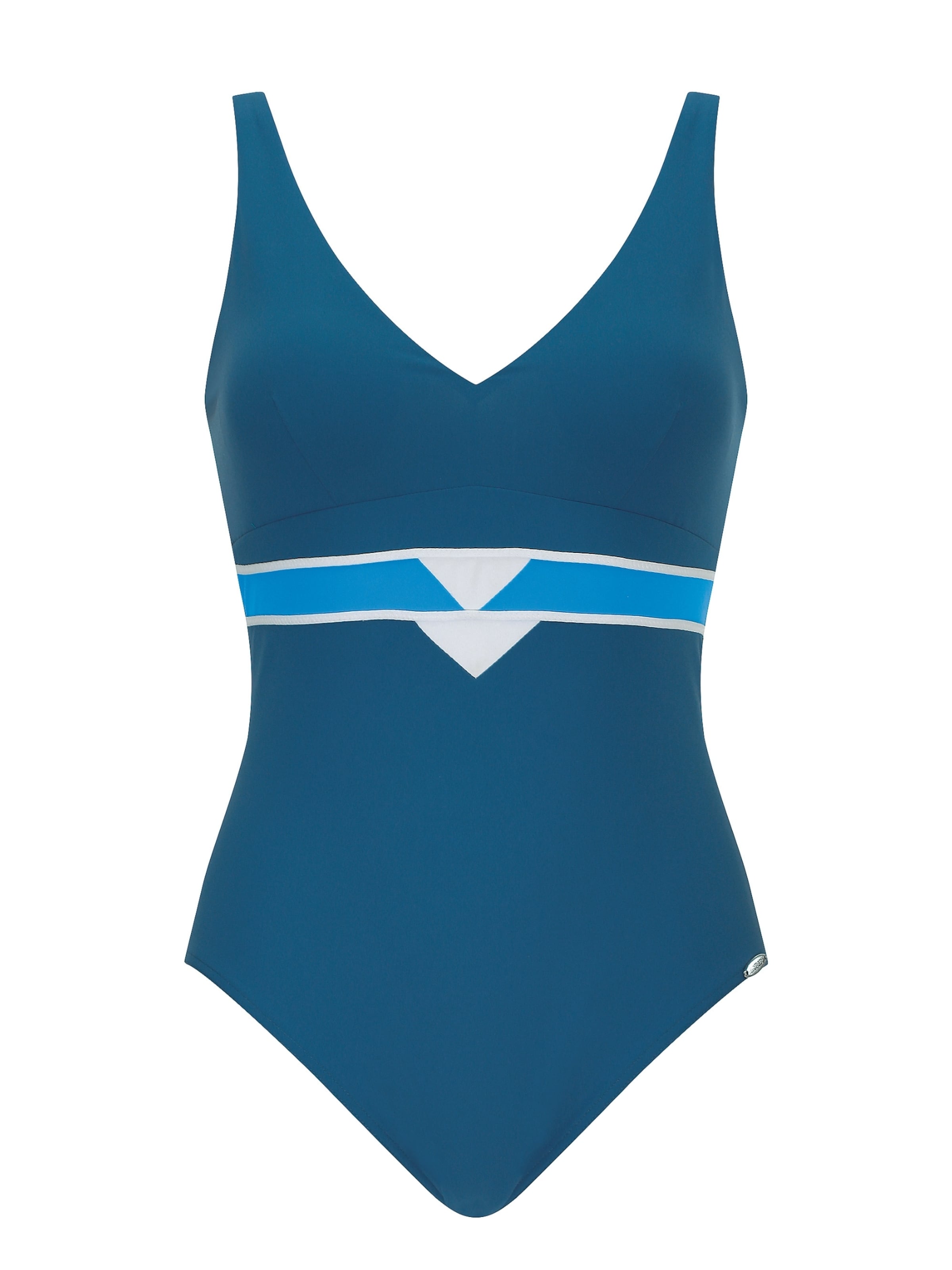 SUNFLAIR Badpak in Blauw: voorkant