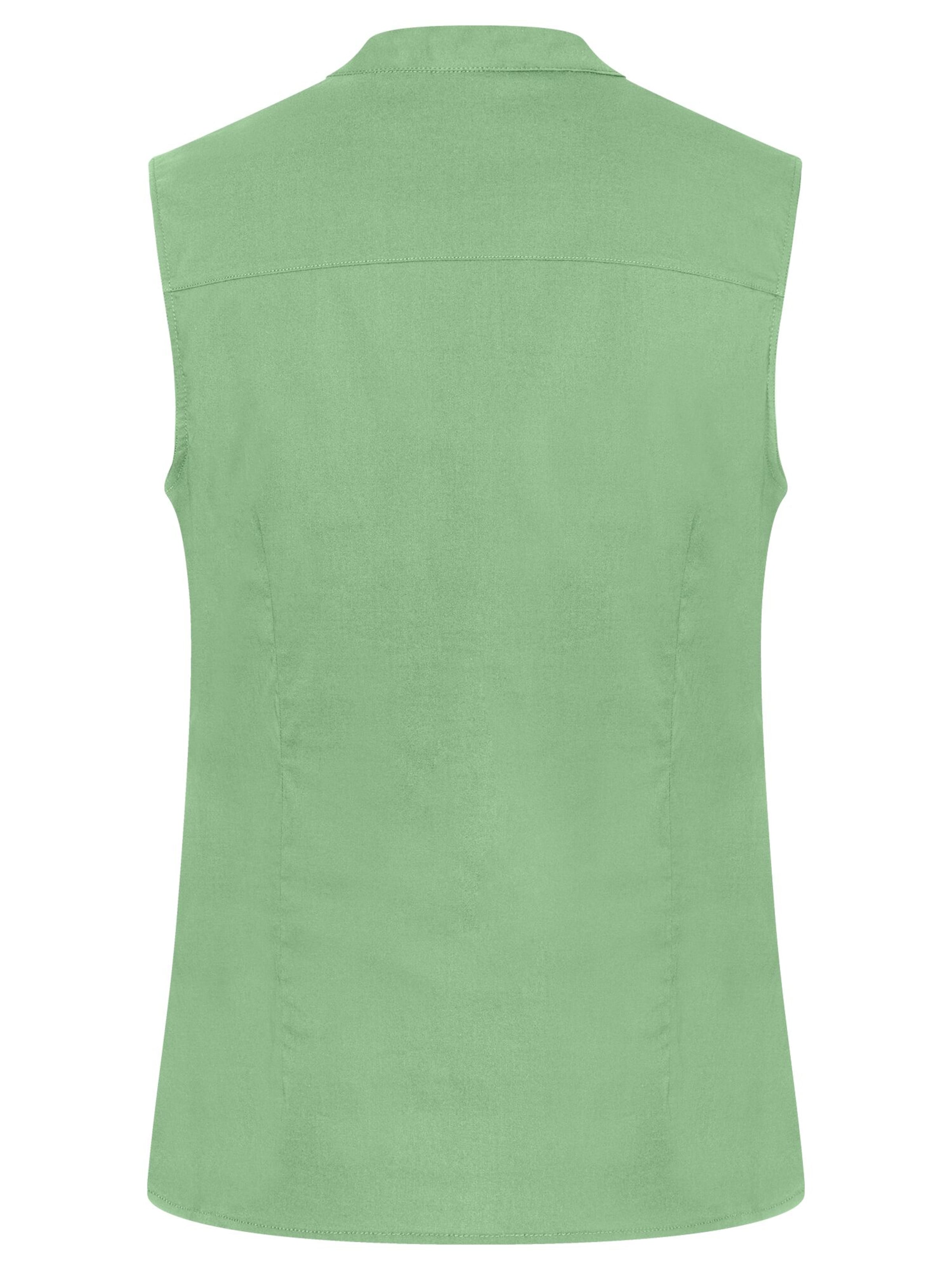 MORE & MORE Bluse i grøn