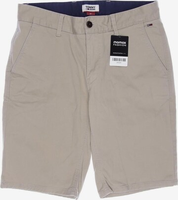Tommy Jeans Shorts in 31 in Beige: front