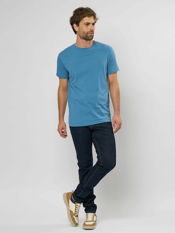 MCS Shirt 'Texas' in Blauw