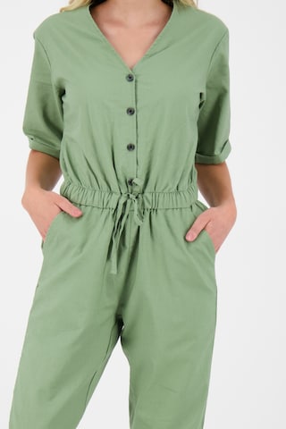 Alife and Kickin Jumpsuit 'JellaAK' in Green