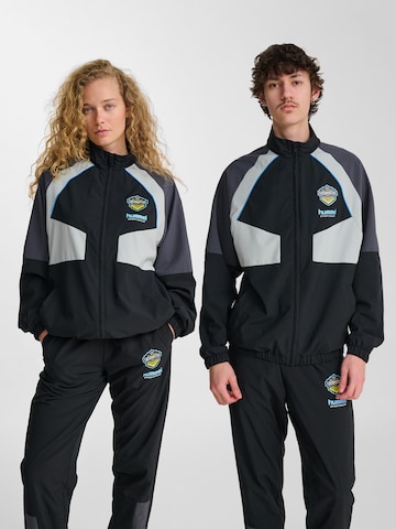 Hummel Sweatvest in Zwart: voorkant
