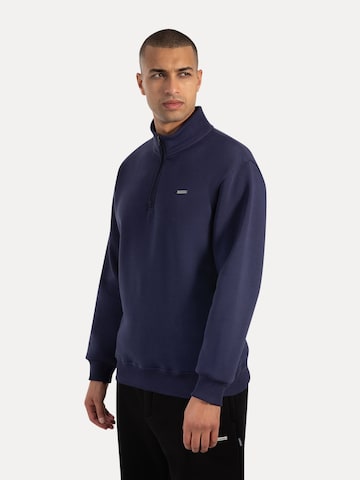 Veste de survêtement 'Jago' Smilodox en bleu