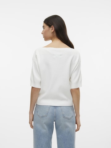 Pull-over 'JEMMA' VERO MODA en blanc