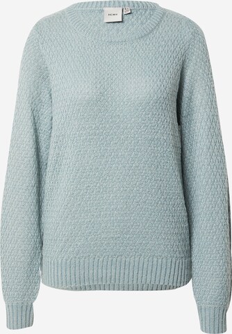 ICHI Sweater in Blue: front