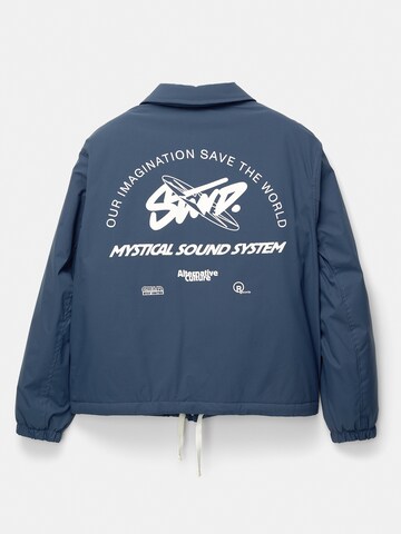 Veste mi-saison 'STWD' Pull&Bear en bleu
