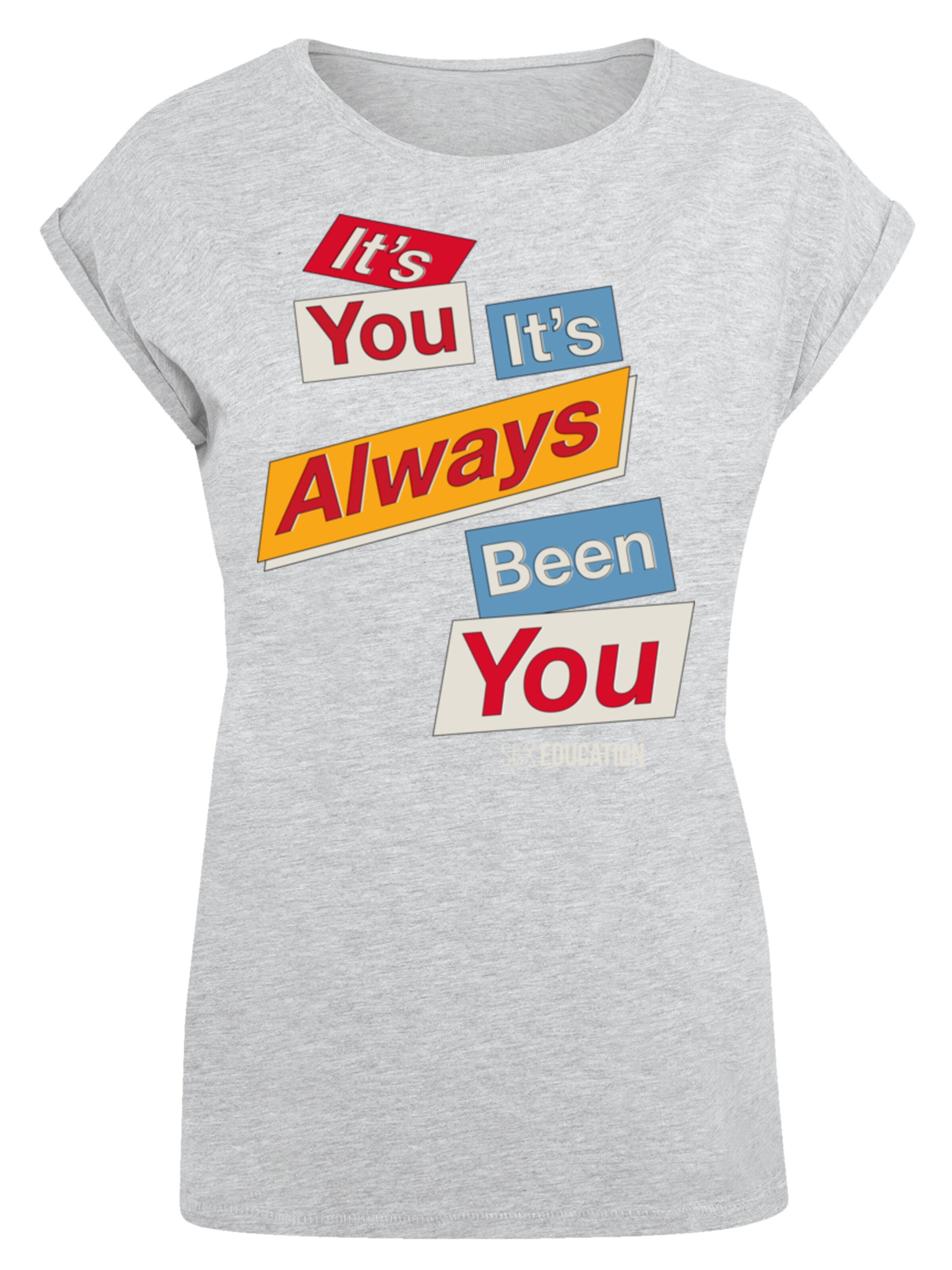 T-shirt 'Sex Education It Always Been You Netflix TV Series' F4NT4STIC en gris : devant