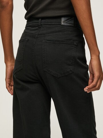 Pepe Jeans Loosefit Hose 'Lexa' in Schwarz