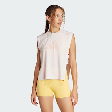 ADIDAS PERFORMANCE Sports Top in Pink: front