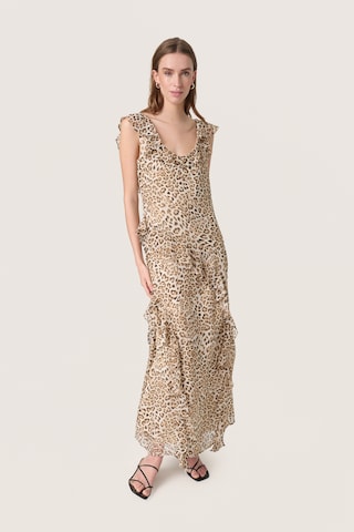 SOAKED IN LUXURY Dress 'Anaya' in Beige: front