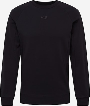 4F Športna majica | črna barva: sprednja stran