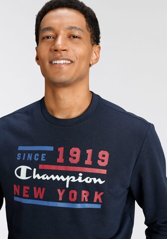 Champion Authentic Athletic Apparel Sweatshirt 'CHAMPION' in Blau
