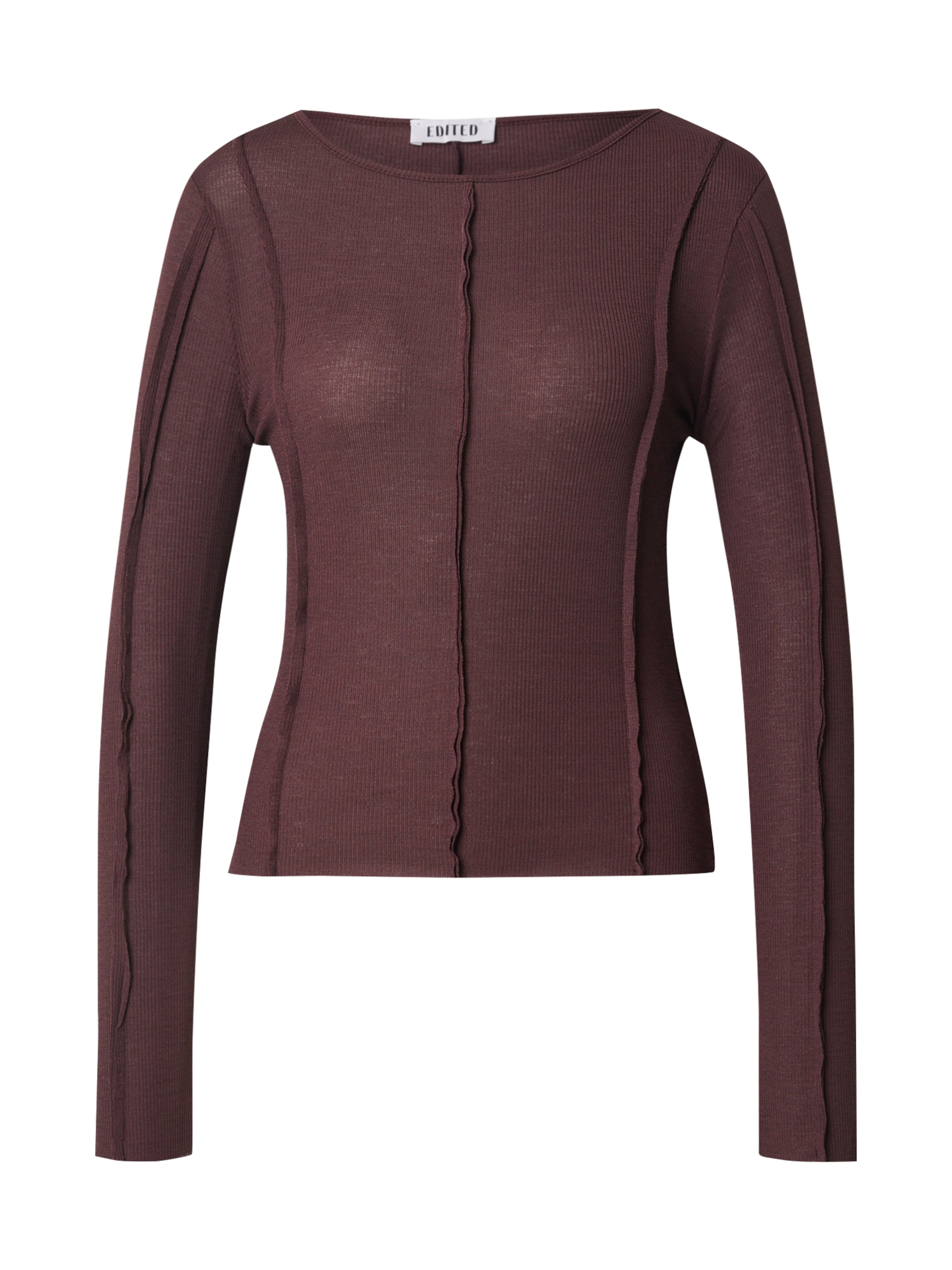 EDITED Tričko 'Halima' - Červená: predná strana