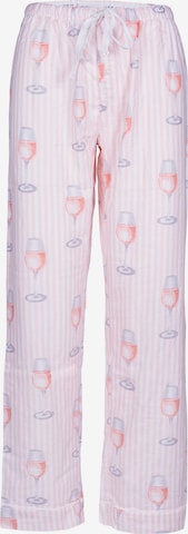 PJ Salvage Pajama pants ' Flannels ' in Pink: front
