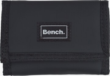 Portamonete di BENCH in nero: frontale
