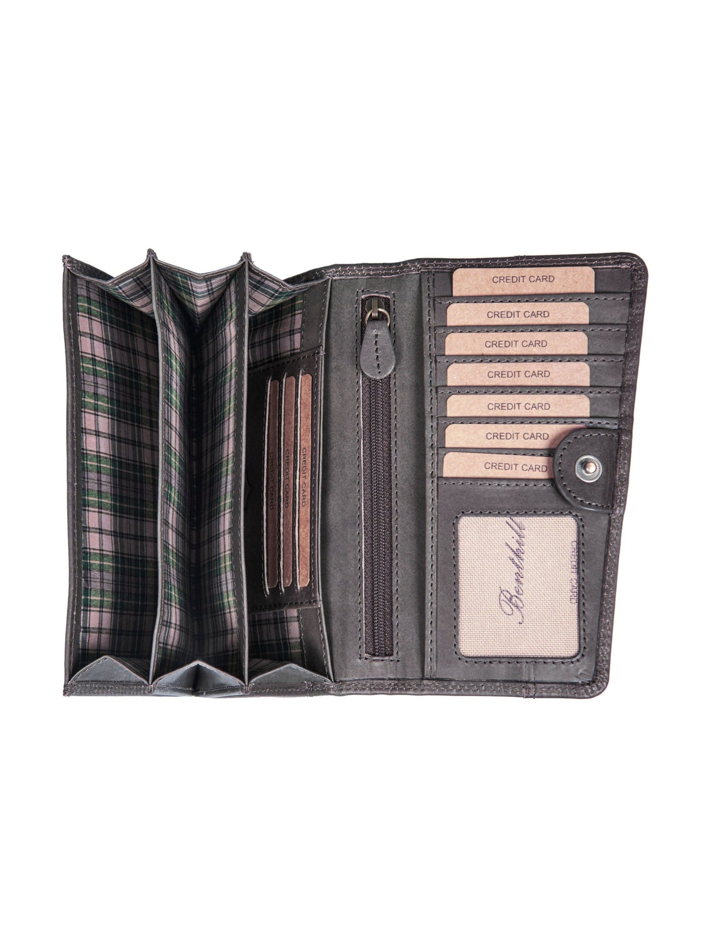 Benthill Wallet in Grey